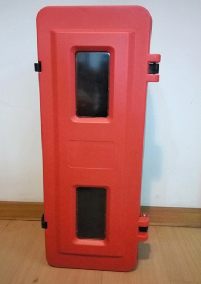 Durable Floor Stand Plastic Fire Extinguisher Box