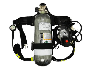 Self-contained Carbon Fiber Glass Cylinder Breathing Apparatus SCBA For Firefighter