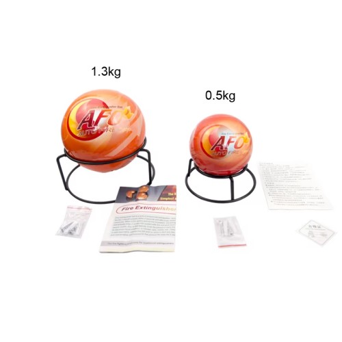 What are the advantages of the fire extinguisher ball?