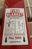 High Quality Wall Mounted Fire Blanket For Person