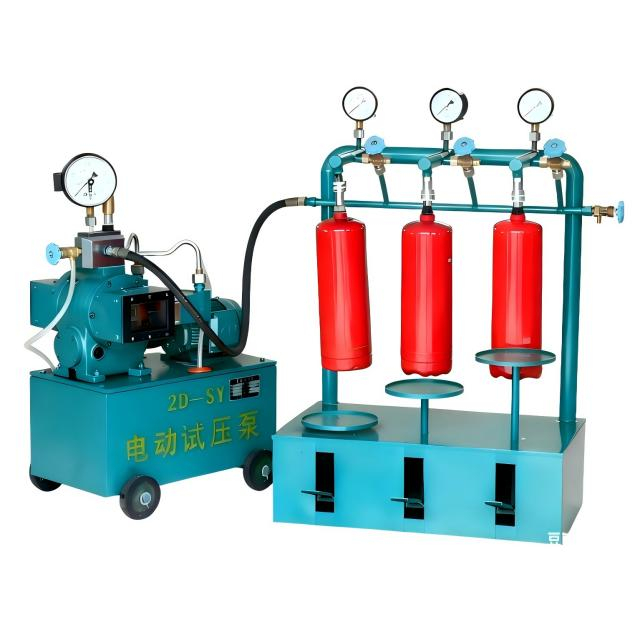 HYCY Fire Extinguisher Test Pressure Machine And Stand Maintenance Machine