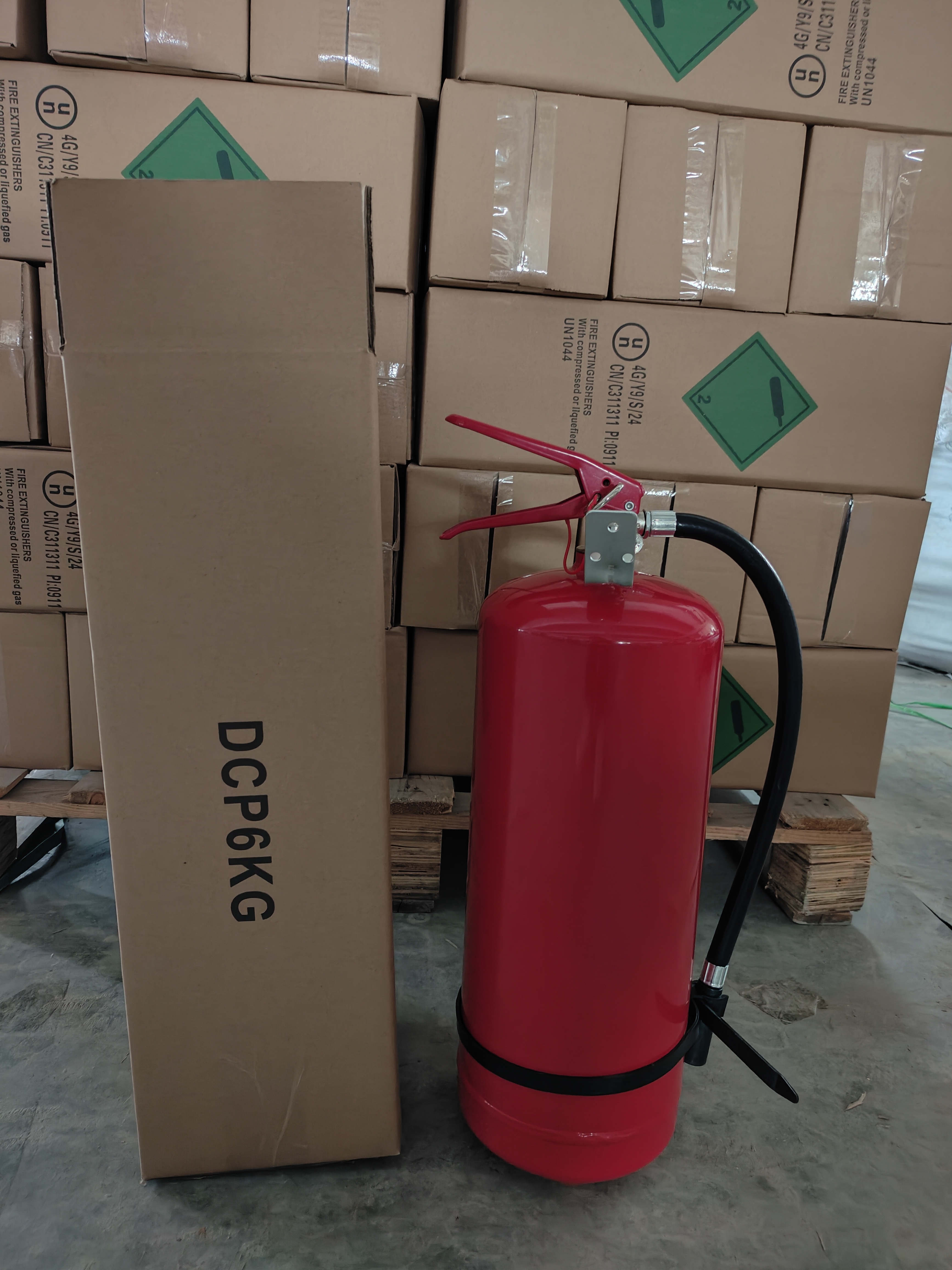 6kg Dry Powder Fire Extinguisher With Brass Valve