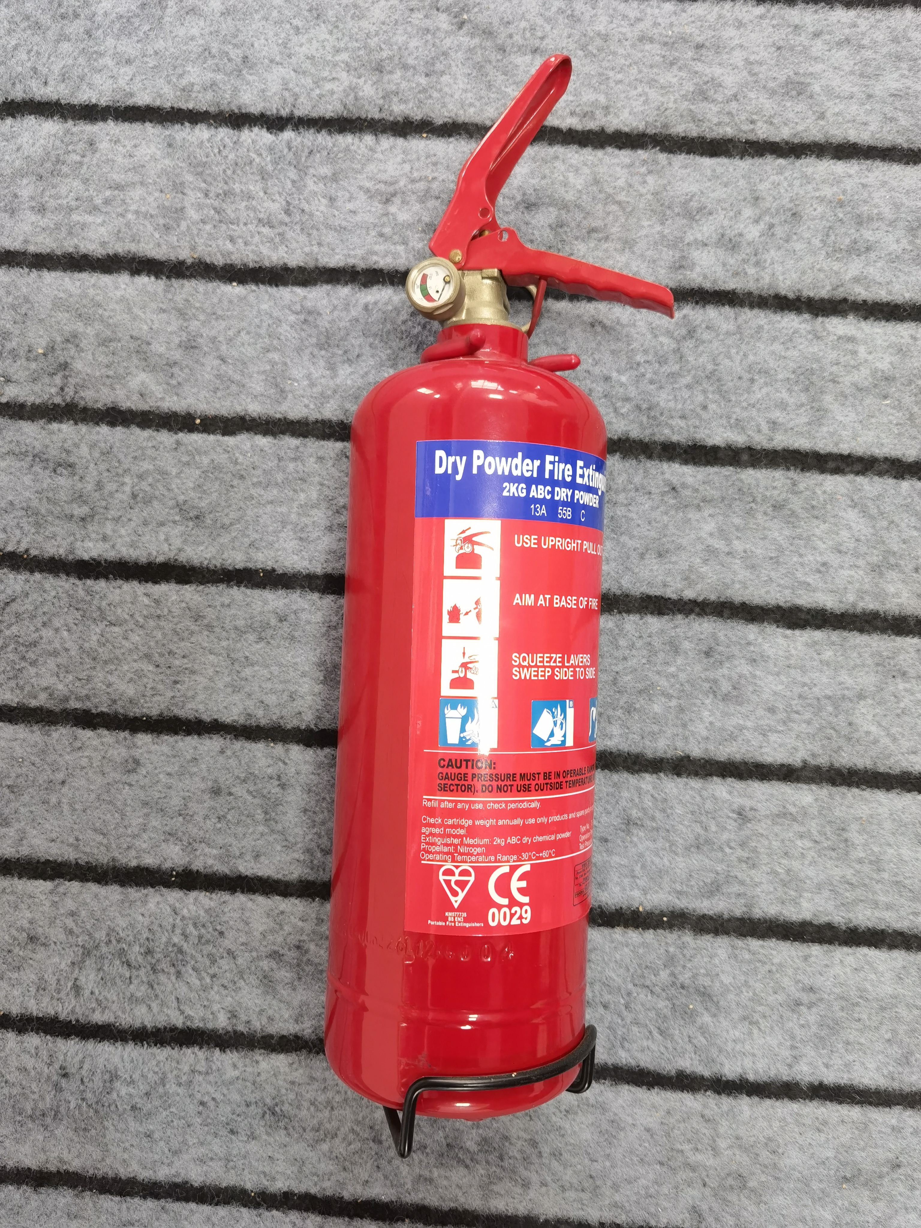 2KG CE Dry Powder Fire Extinguisher