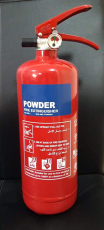 Dry Powder Fire Extinguisher for Flammable Gas