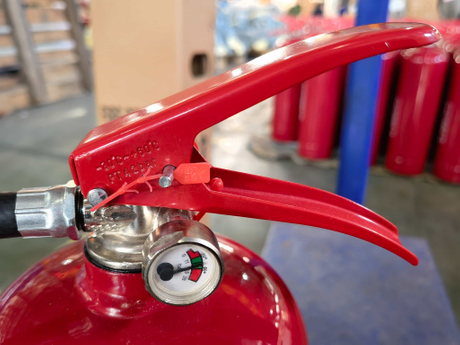 6kg Dry Powder Fire Extinguisher for Oil With Brass Valve