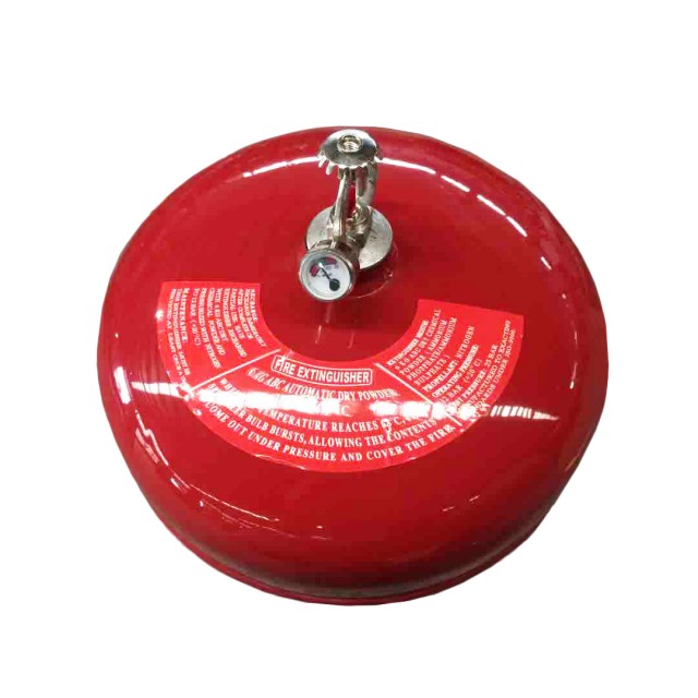 6KG High Quality Automatic Hanging Dry Powder Fire Extinguisher 68 Degrees Fire Suppression System