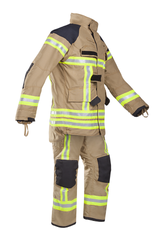 High-Performance Yellow NOMEX Firefighter Suit Set 