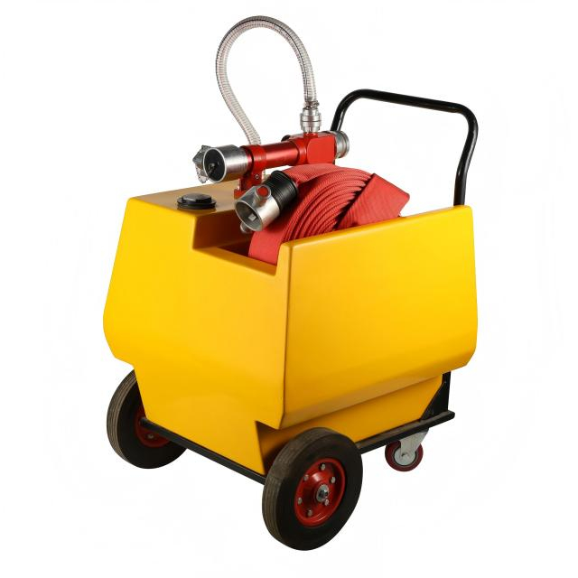 Heavy Duty Pressure Foam Tank - Mobile Fire Extinguisher Unit For Gas Station & Petrochemical Fire Fighting