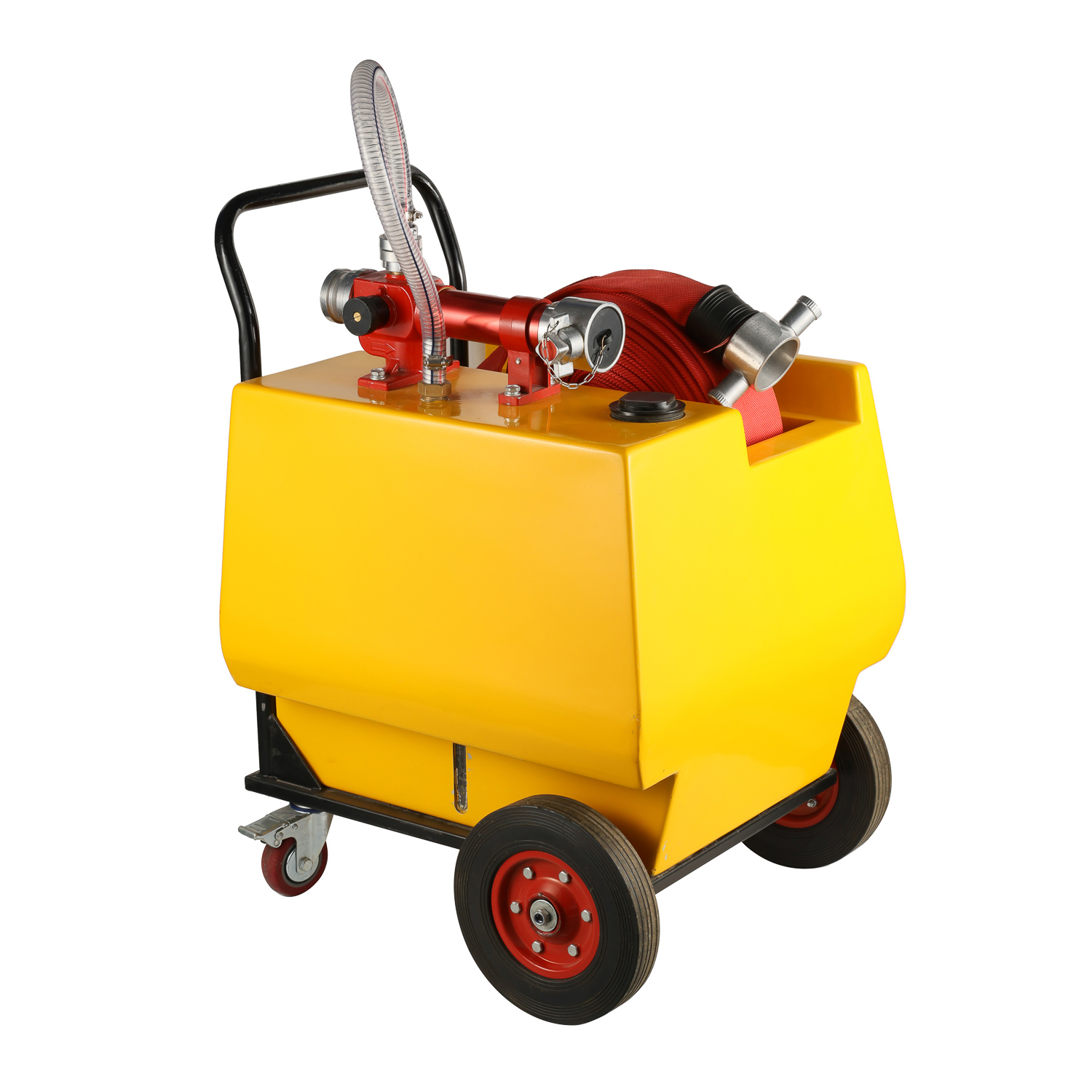 Heavy Duty Pressure Foam Tank - Mobile Fire Extinguisher Unit For Gas Station & Petrochemical Fire Fighting