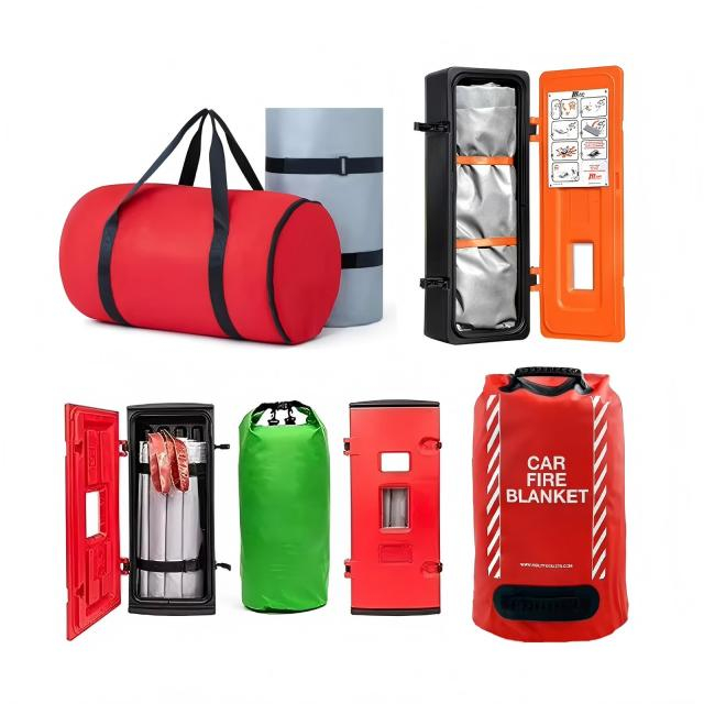 OEM Custom Carbon Steel Cabinet Automobile Thermal Insulation Blanket Car Fire Blanket for Electric Scooter