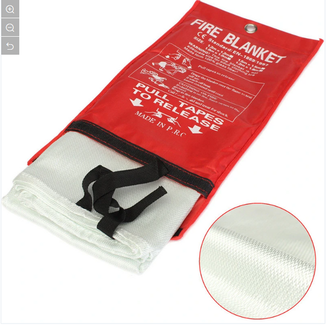 Emergency Light Weight Fire Blanket For Car