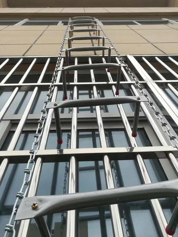 Aluminum Fire Escape Ladder for Work Platform