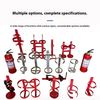 Fire Extinguisher Wall Hanging Brackets for 1kg to 12kg Use Extinguisher Bracket Plastic Steel Material Bracket