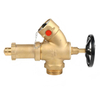 Brass Flange Connection Water Pressure Regulator Landing Valve 
