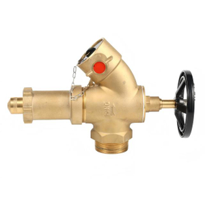 Brass Flange Connection Water Pressure Regulator Landing Valve 