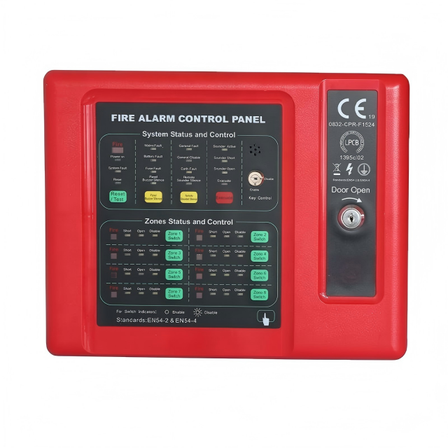 2/4/8 Zones Conventional Fire Alarm System For Building
