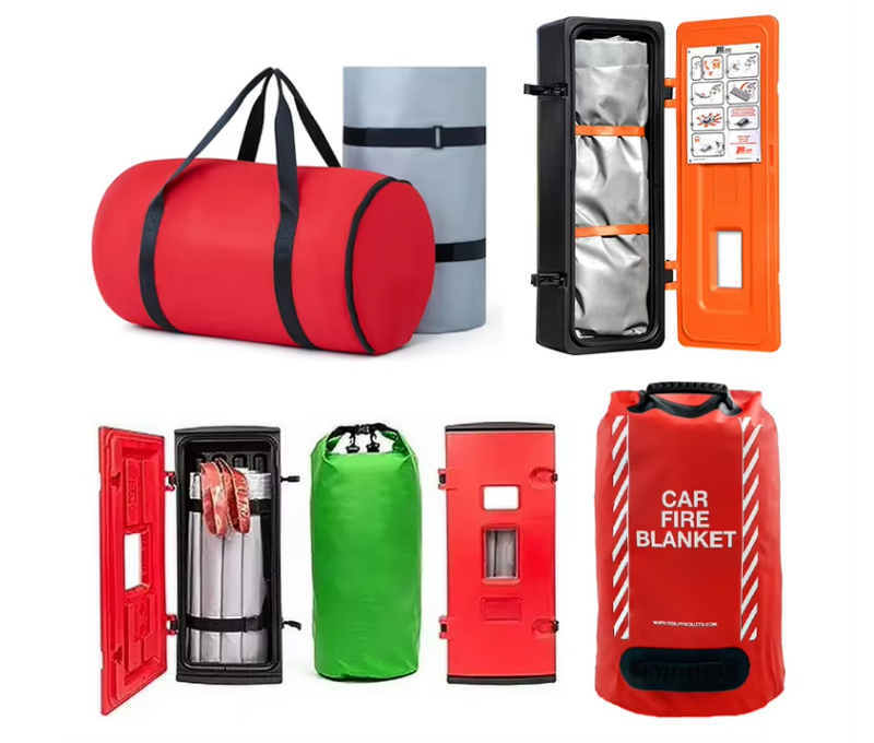 OEM Custom Carbon Steel Cabinet Automobile Thermal Insulation Blanket Car Fire Blanket for Electric Scooter