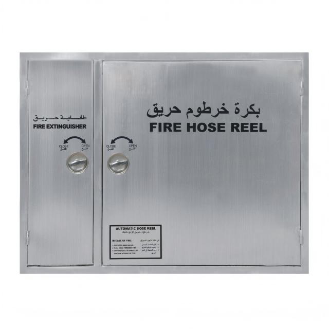 Fire Hose Reel Cabinet with Single and Double Door Steel/SS