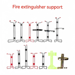 Fire Extinguisher Wall Hanging Brackets for 1kg to 12kg Use Extinguisher Bracket Plastic Steel Material Bracket