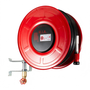 POK 33mm*30m Fire Hose Reel with Nozzle Swing Fixed Hose Reel
