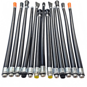 Fire Extinguisher Firefighting Equipment with Powder Discharge Spray Tube and Leather Hose Accessory