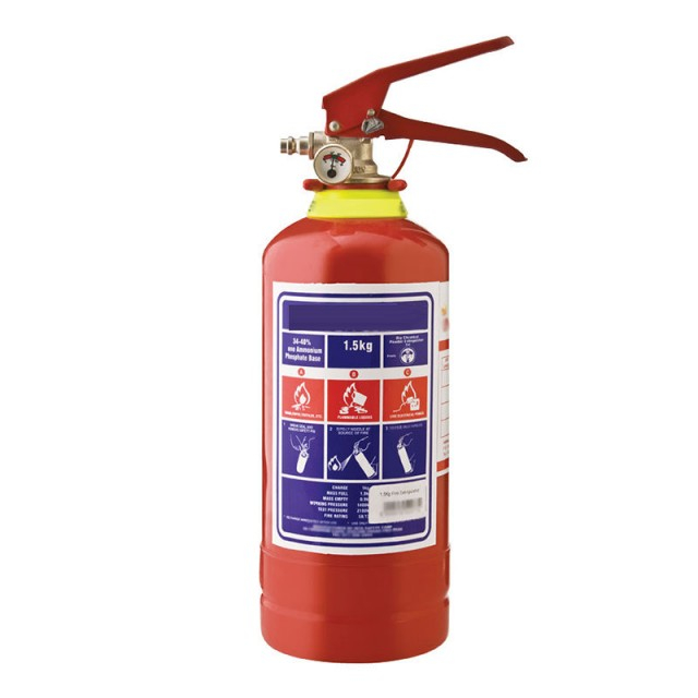 1.5KG South Africa SABS Standard ABC Dry Chemical Powder Fire Extinguisher