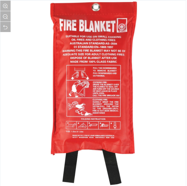 Durable Using 4 X 6ft Fire Blanket For Fire Pit