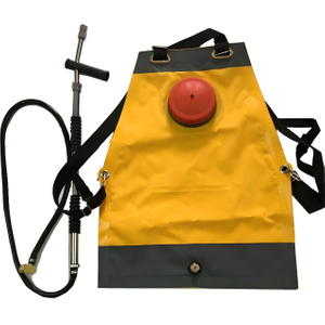 Portable 16L 20L Yellow PVC Fire Fighting Backpack Forest Water Mist Backpack