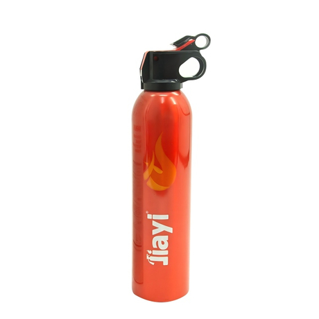 Compact 600ml Vehicle Foam Fire Extinguisher, Easy-Use