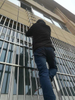 Lightweight Fire Escape Ladder for Work Platform