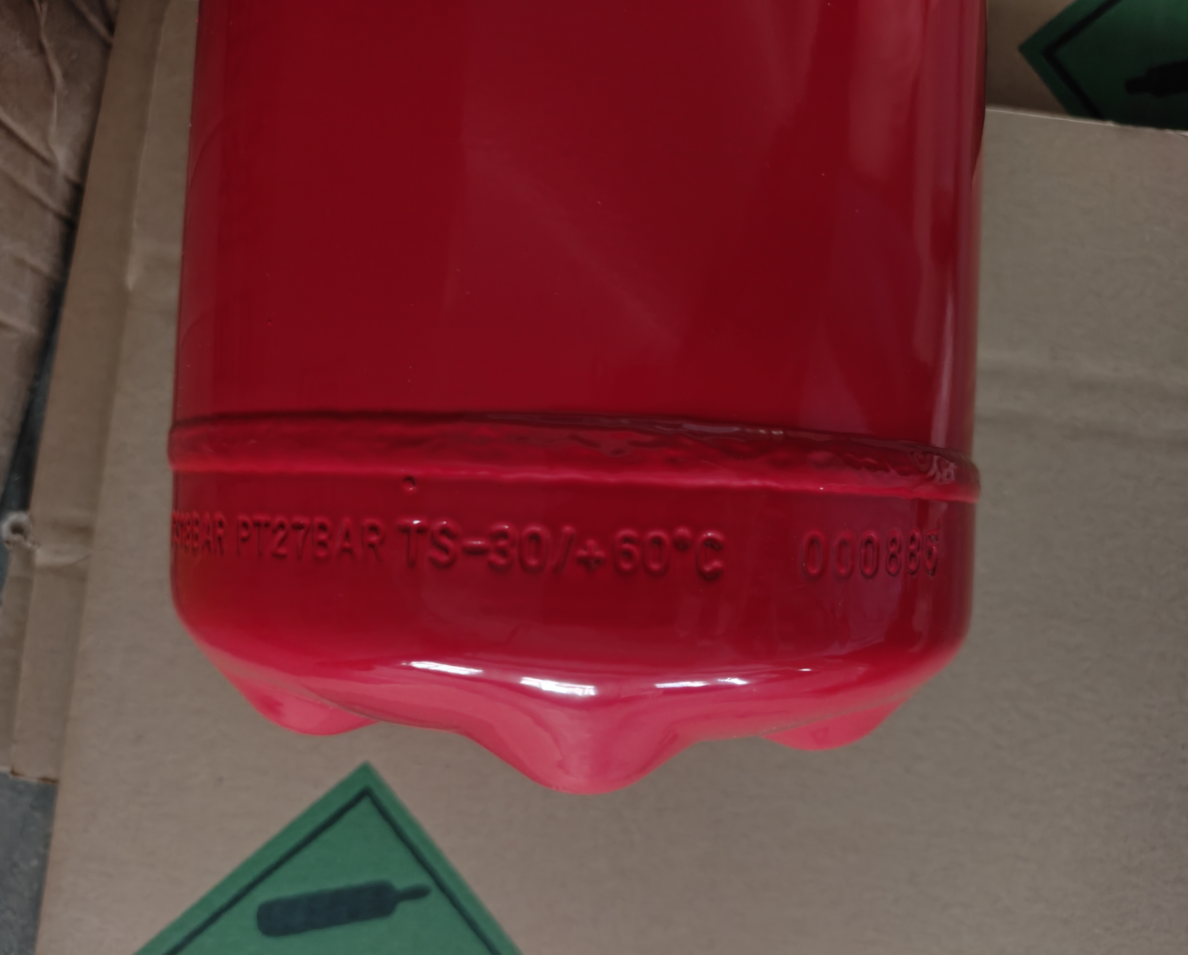 6kg Dry Powder Fire Extinguisher With Brass Valve