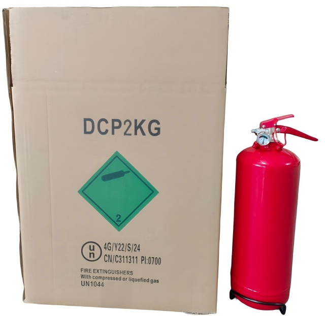 2kg Dry Powder Fire Extinguisher With Brass Valve CE Approved