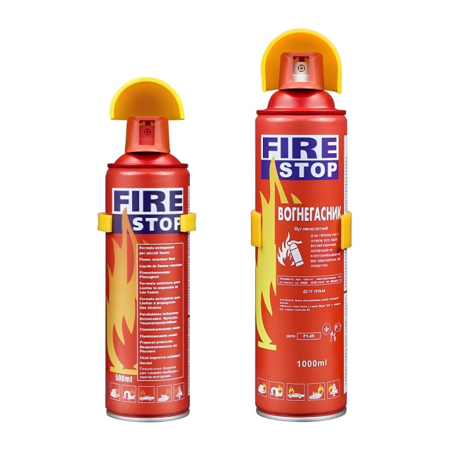 High Quality Vehicle 1000ml Mini Spray Foam Fire Extinguisher Fire Stop 