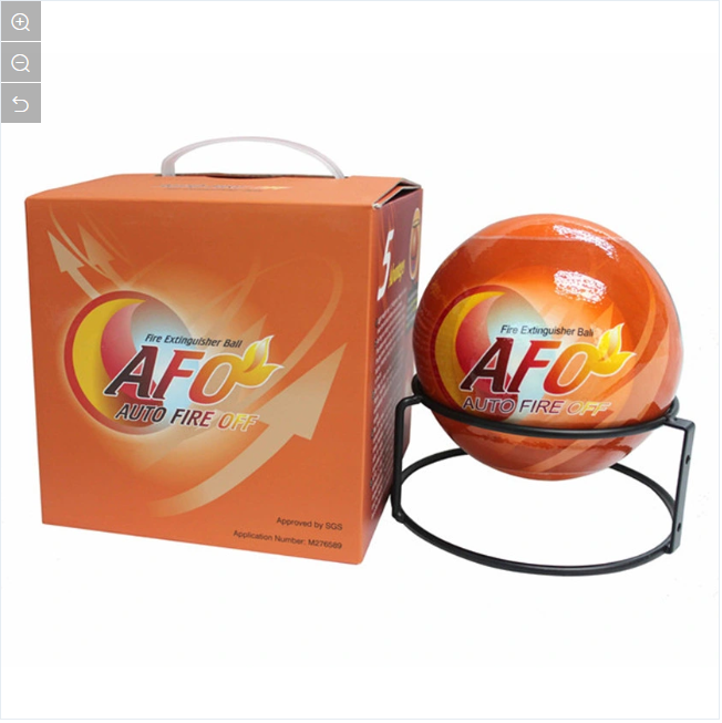 4 Elide Fire Ball Fire Extinguisher Industrial Box Package with Secure &  Closeable Mounting Bracket