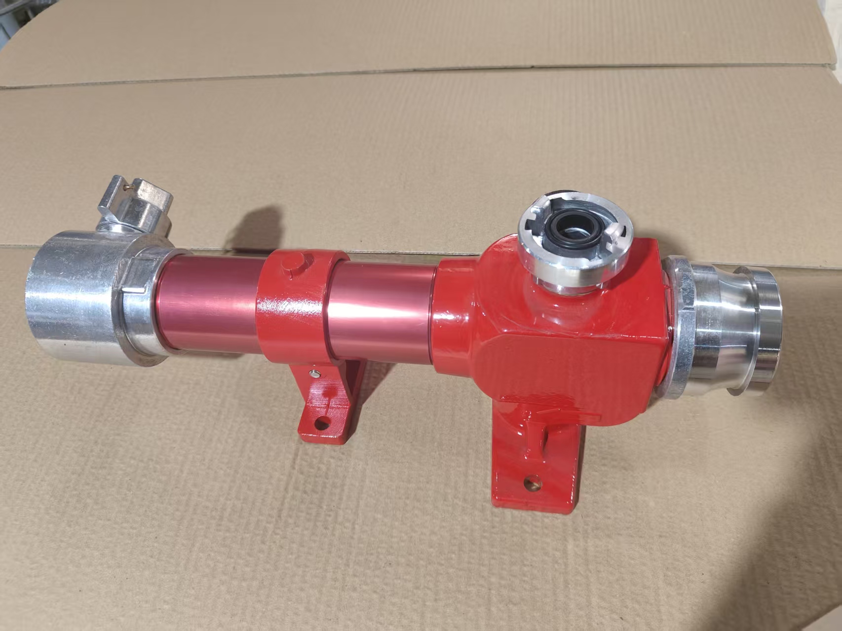 Brass+Aluminum Inline Portable Foam Inductor Fire Protection Foam Generator