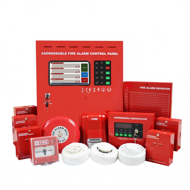2/4/8 Zones Conventional Fire Alarm System For Building