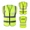 High Visibility Customizable Safety Vest With Reflective Tape