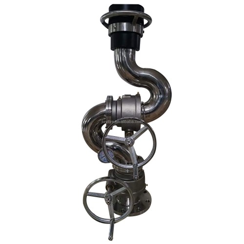 What is a fire monitor and how does it work