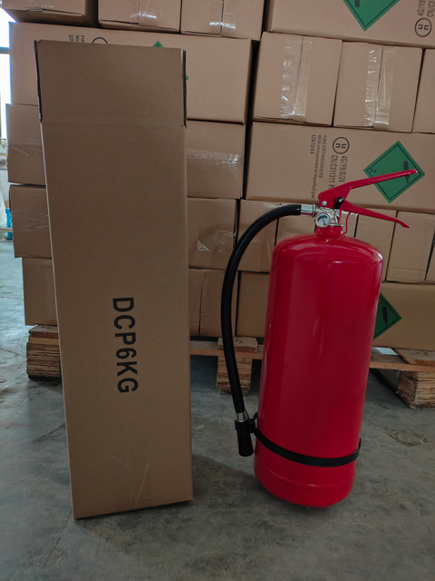 6kg Dry Powder Fire Extinguisher With Brass Valve