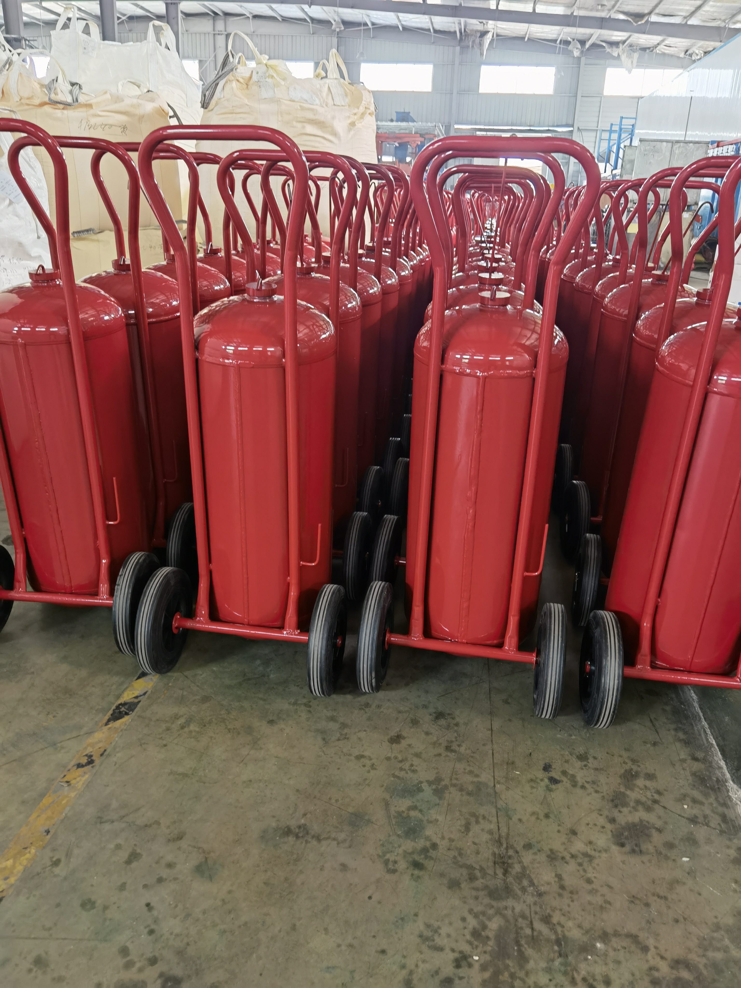 Dry Powder Fire Extinguisher for Oil With Brass Valve