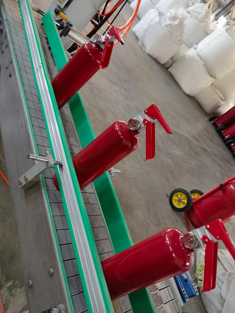 Dry Powder Fire Extinguisher for Gases With Brass Valve