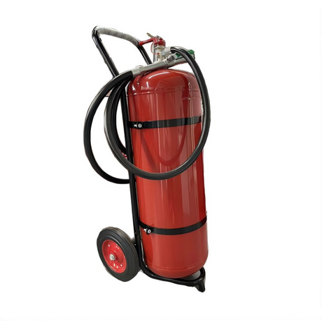 Wheeled 25KG ABC Dry Chemical Powder Fire Extinguisher