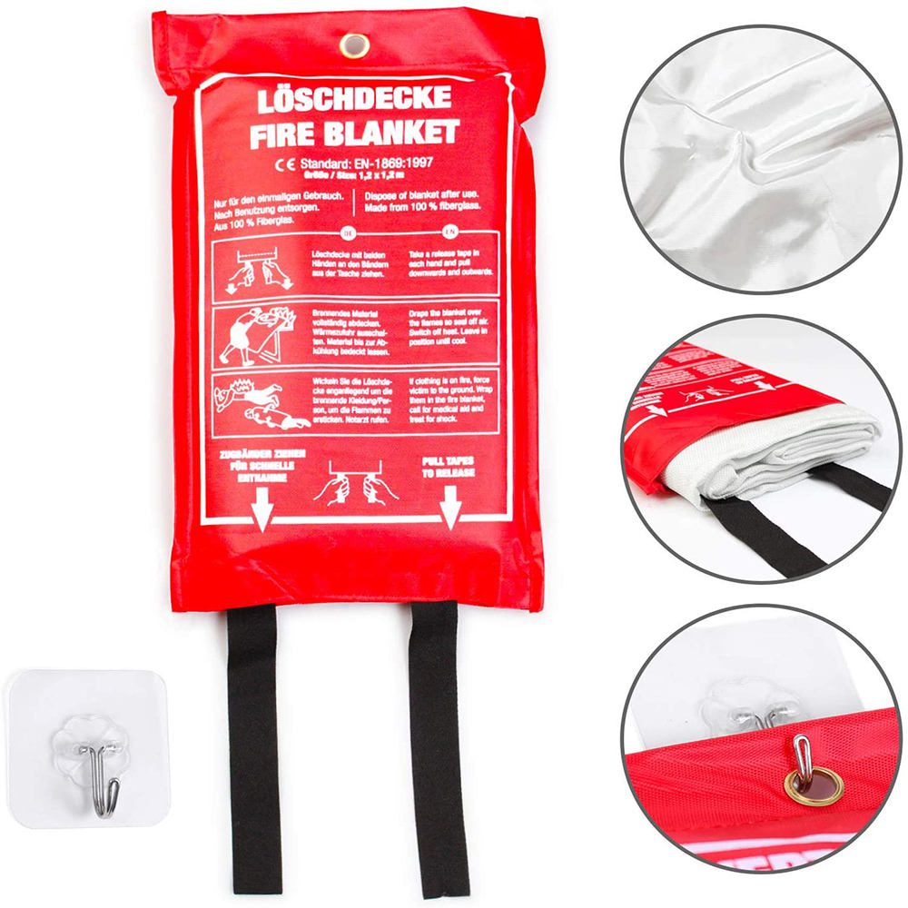 Professional Light Weight Fire Blanket For Fireplace