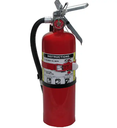 5LBS/5.5LBS US STYLE Dry Powder Fire Extinguisher For Home