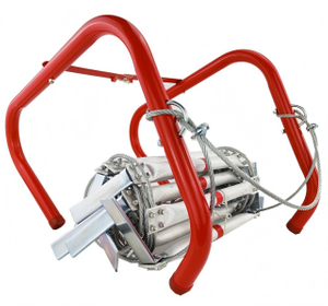 66FT Fire Escape Ladder 20M Folding Steel Wire Rope Ladders Aluminum Alloy Emergency Survival Rescue Safety Antiskid Tools