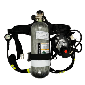 6.8L Self-contained Carbon Fiber Glass Cylinder Breathing Apparatus SCBA For Firefighter